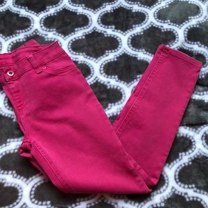 Girls Pink Jeans